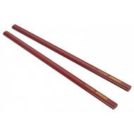 CRAYON CHARPENTIER 30CM CORPS ROUGE - LOT DE 2 CRAYON CHARPENTIER 30CM CORPS ROUGE - LOT DE 2